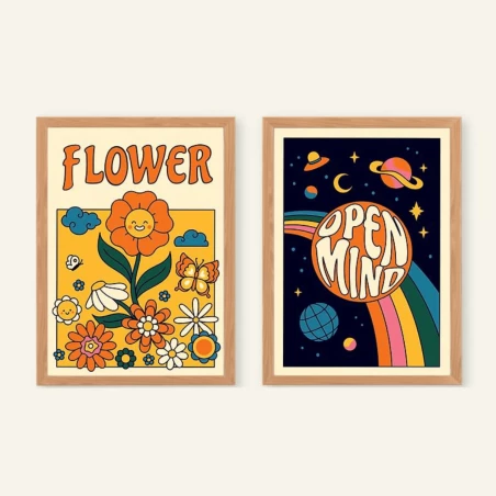 Coffret peinture par numéros Groovy