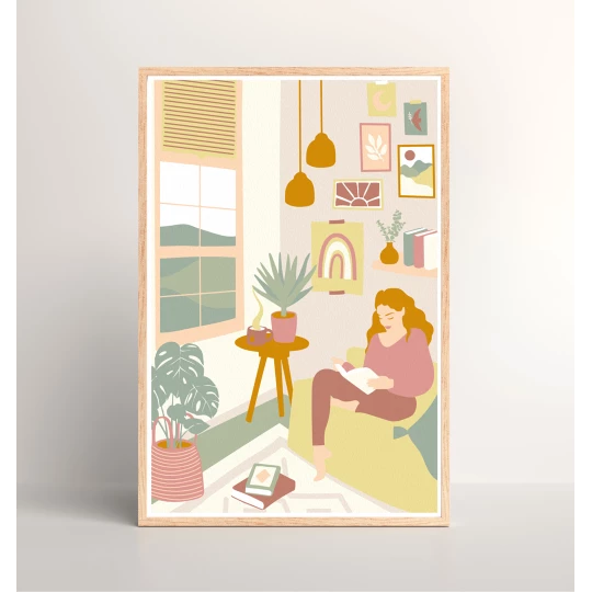 Coffret Peinture au numéro À travers les mots
