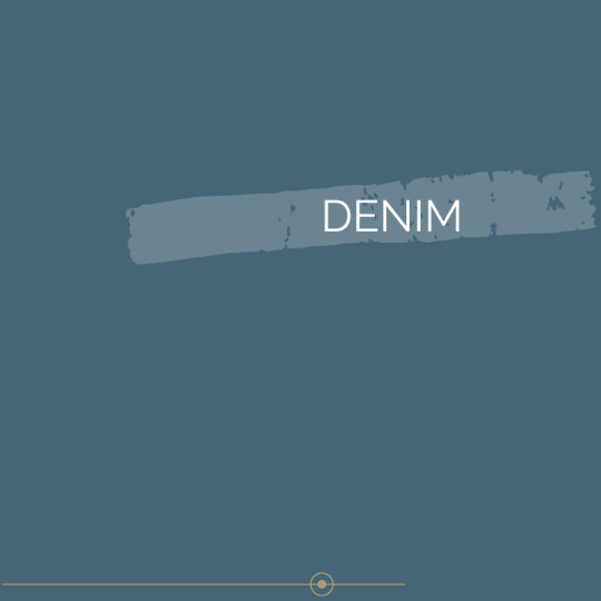 Denim laque biosourcée