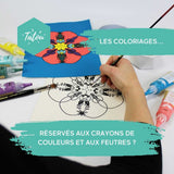 Mettre de la couleur dans sa vie : techniques de coloriage avec la peinture Tatou !