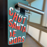 Tutoriel : accroche-porte de Noël en peinture biosourcée Tatou