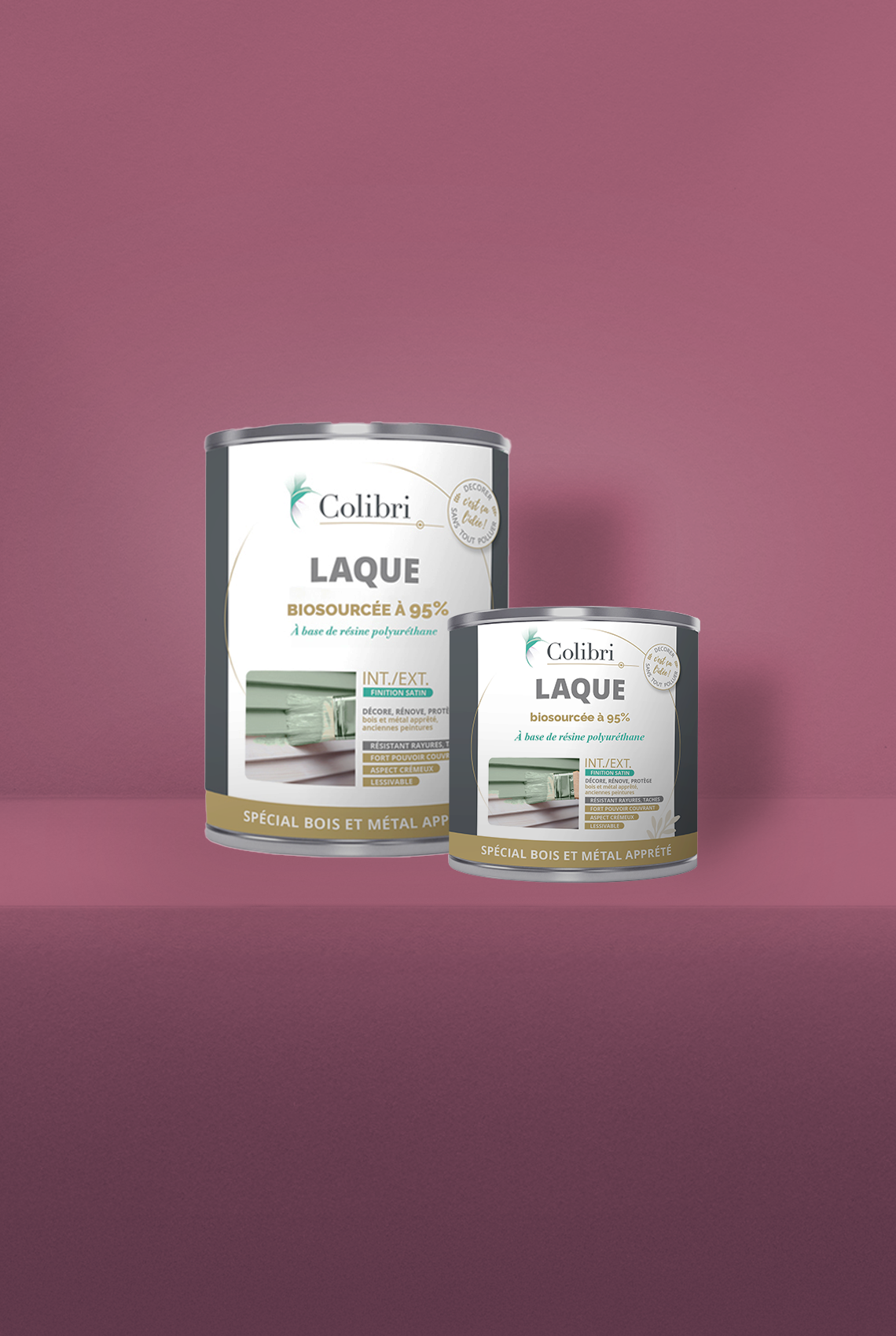 Bohême - Laque biosourcée bois et métal