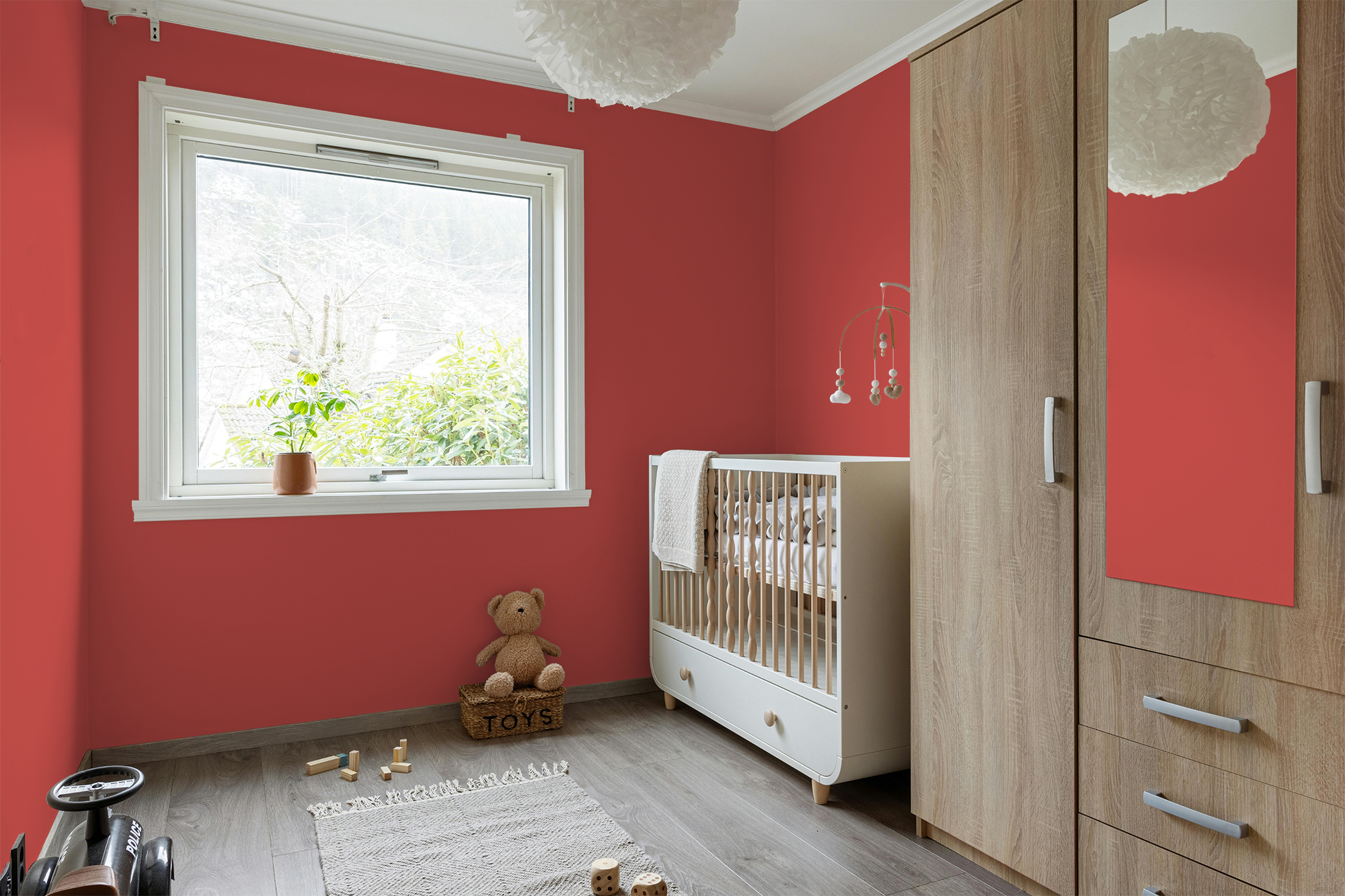 Vermillon - Peinture biosourcée murs et plafond