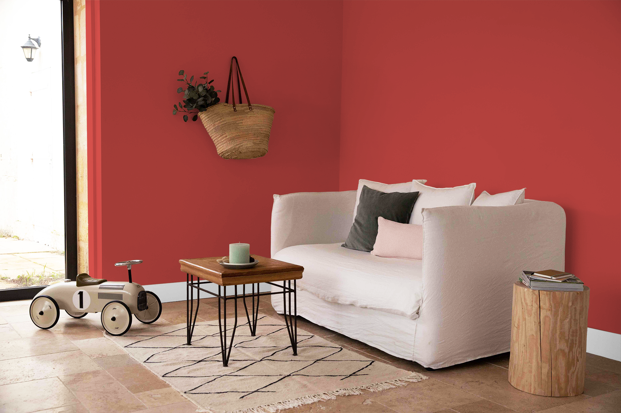 Vermillon - Peinture biosourcée murs et plafond