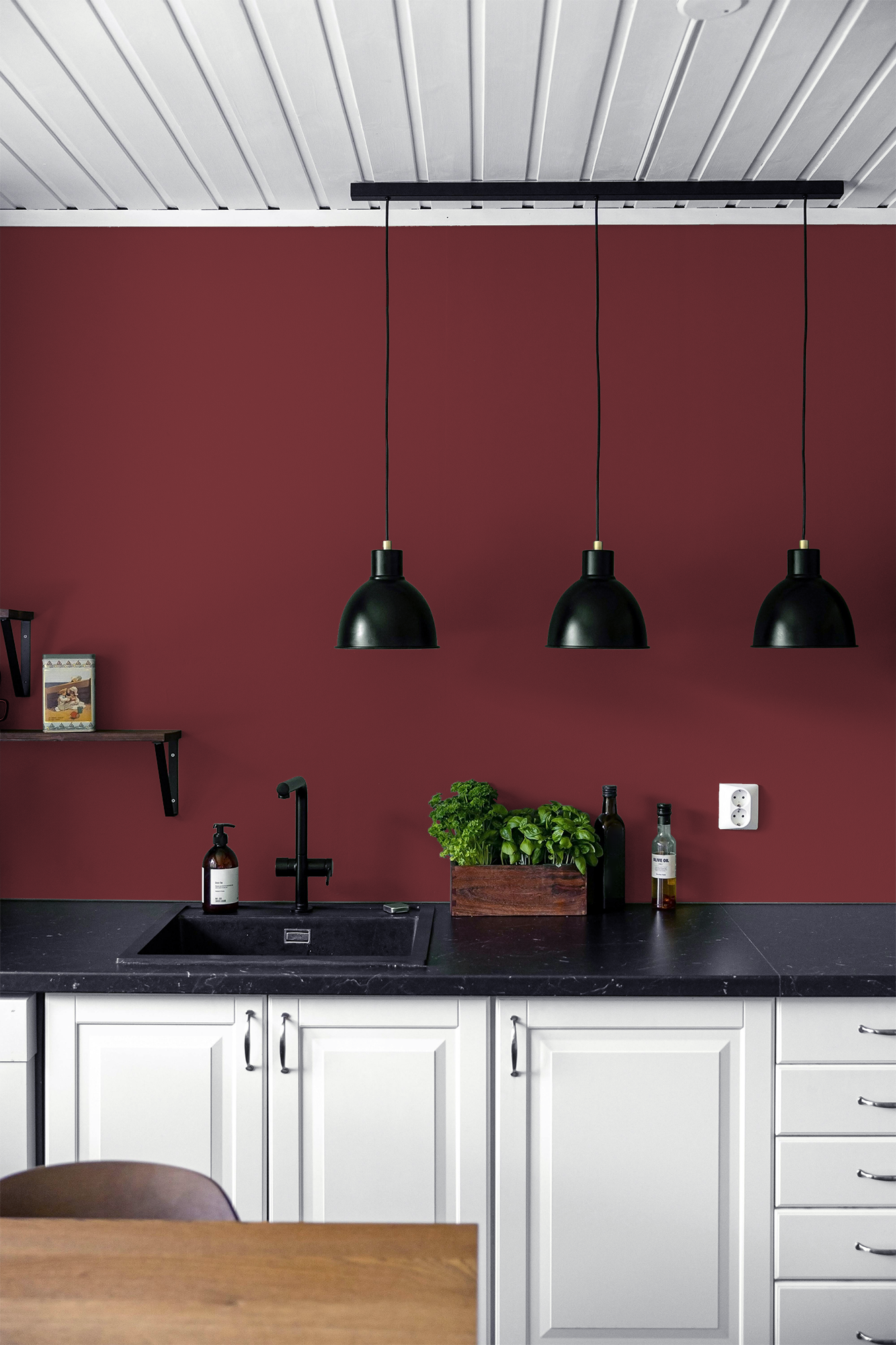 Grenat - Peinture biosourcée murs et plafond