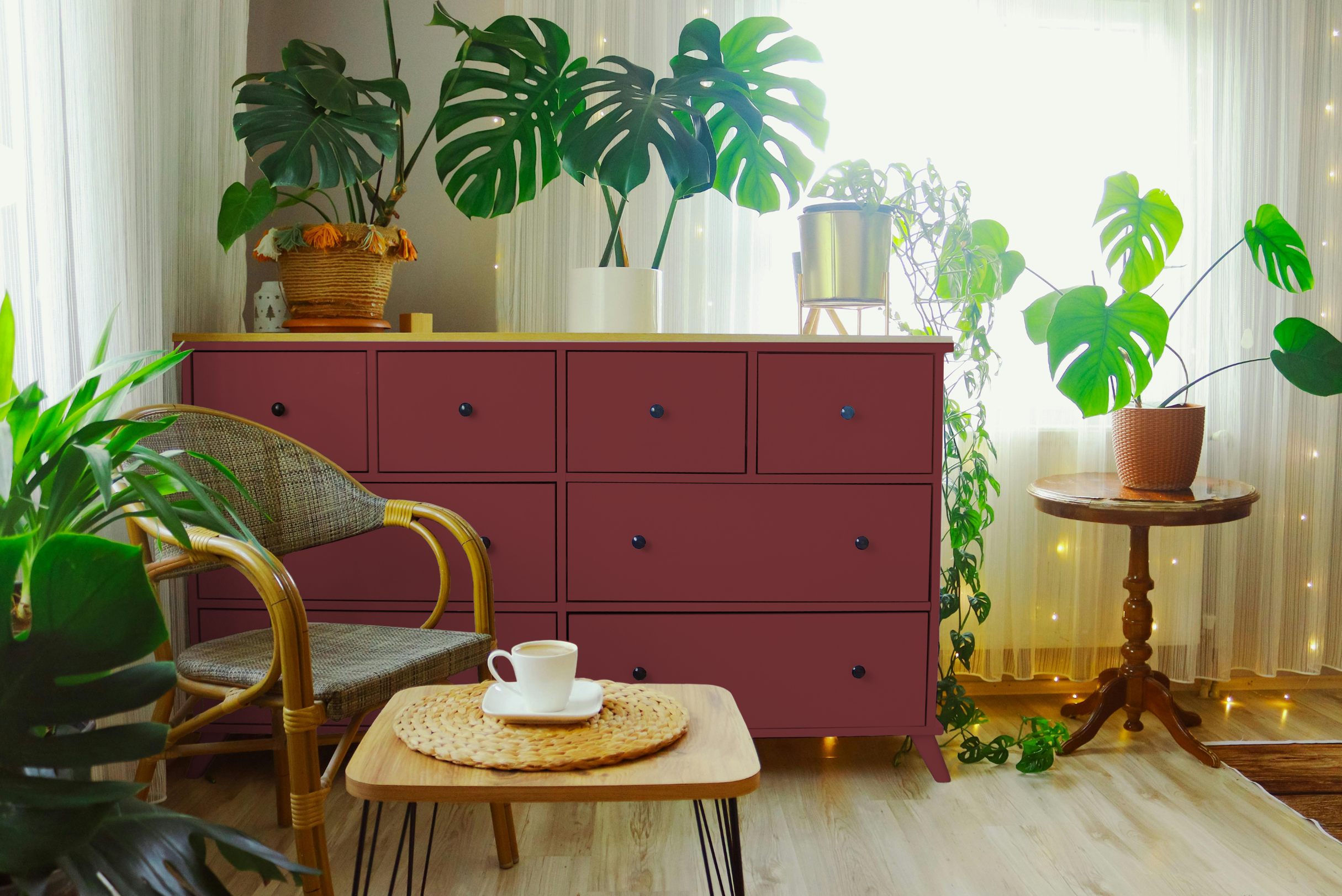 Grenat - Laque biosourcée bois et métal