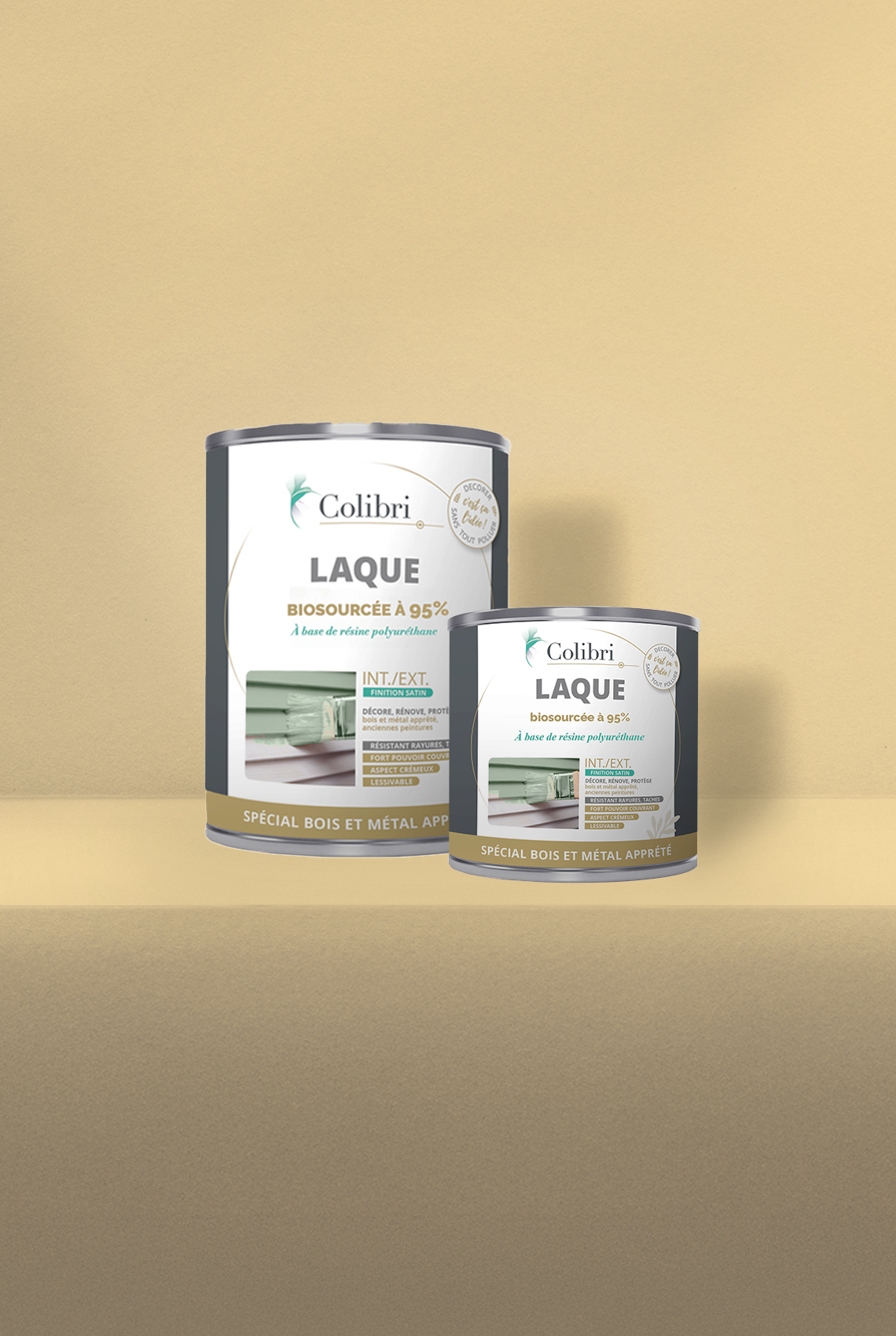 Nectar - Laque biosourcée bois et métal