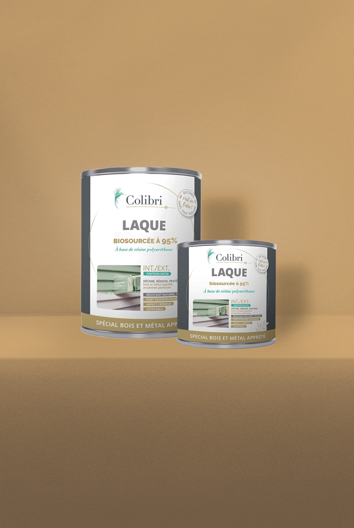 Epis - Laque biosourcée bois et métal