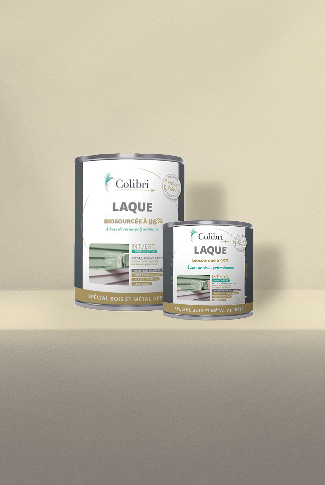 Nérole - Laque biosourcée bois et métal