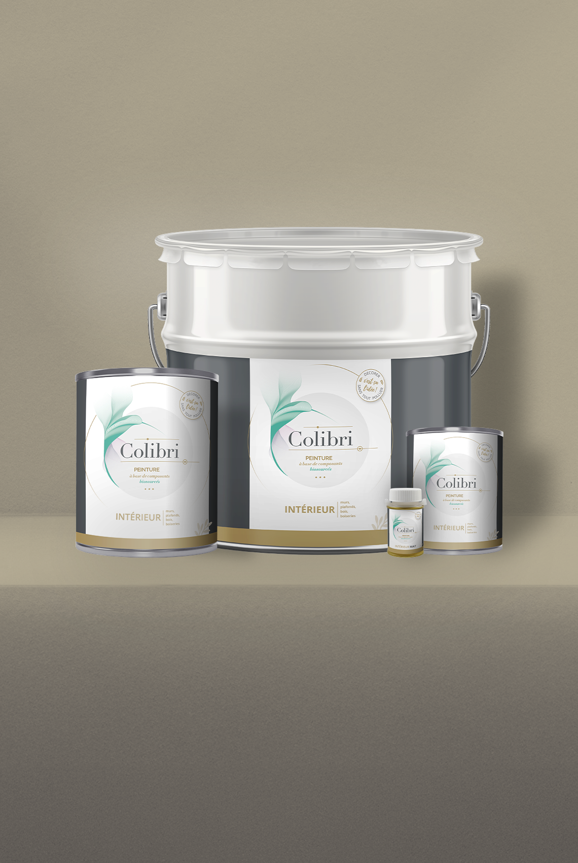 Jade - Peinture biosourcée murs et plafonds