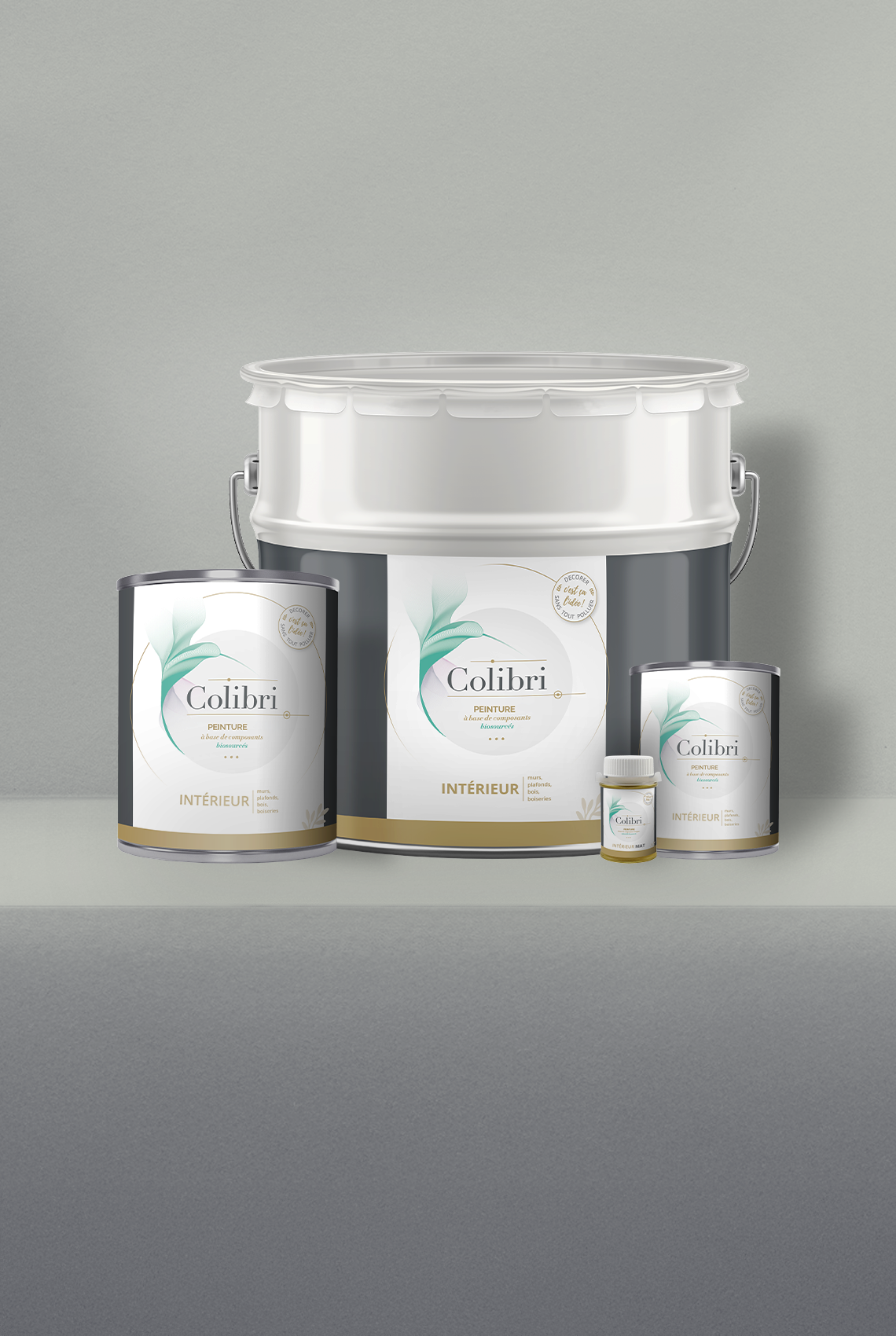 Eucalyptus - Peinture biosourcée murs et plafonds