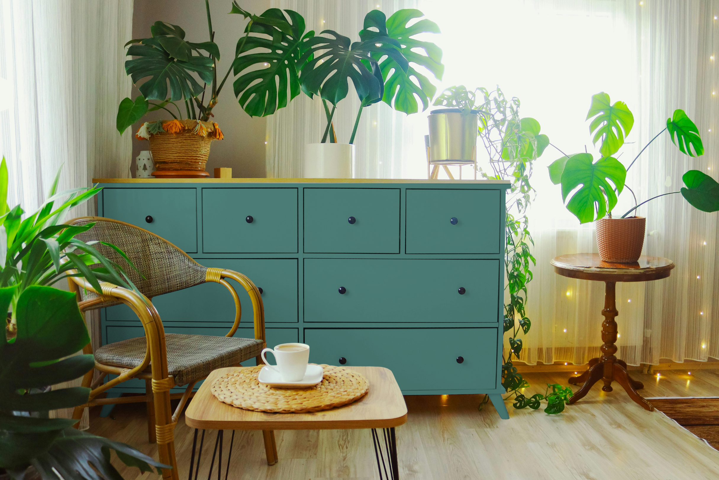 Martin pêcheur - Laque biosourcée bois et métal