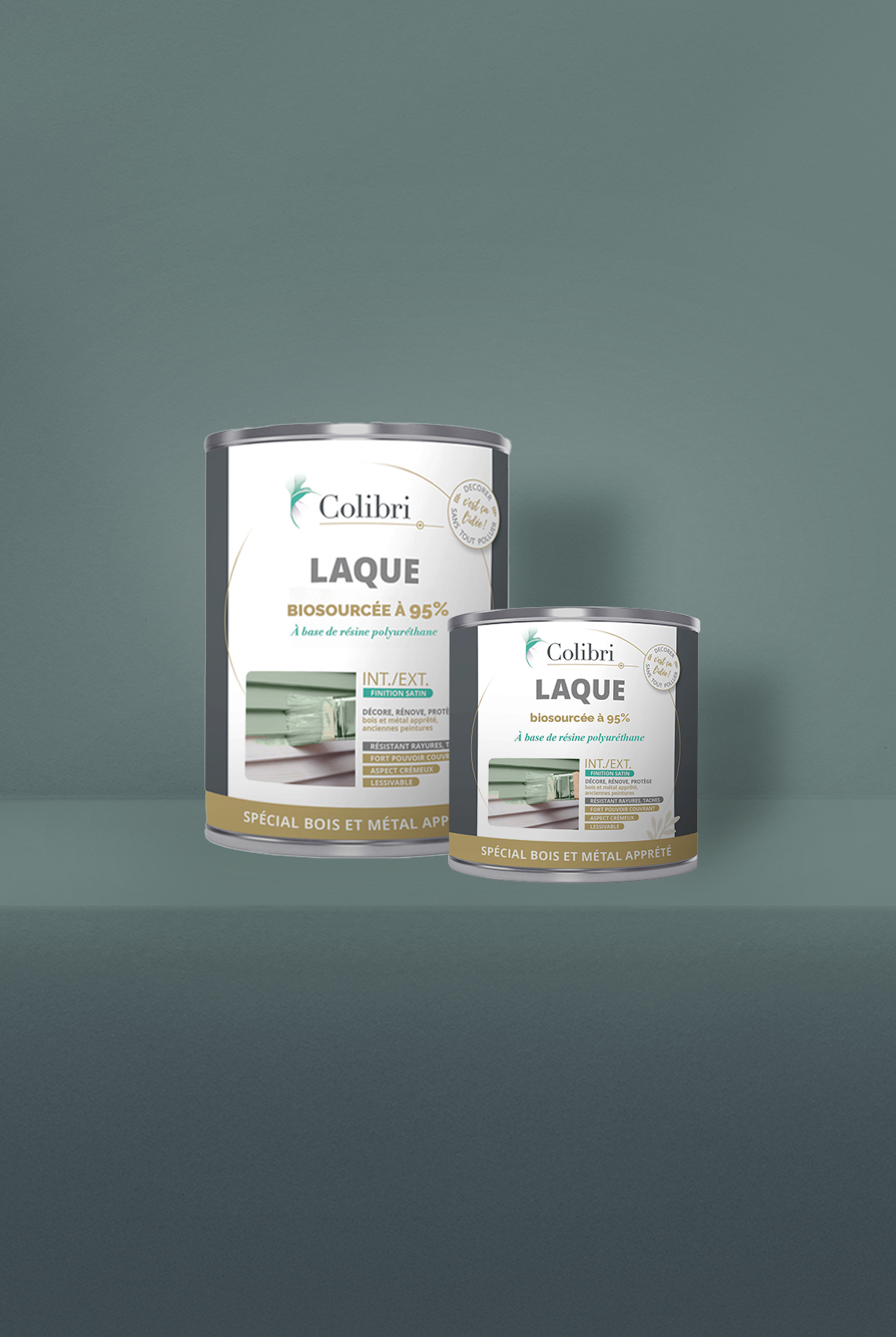 Saulaie - Laque biosourcée bois et métal