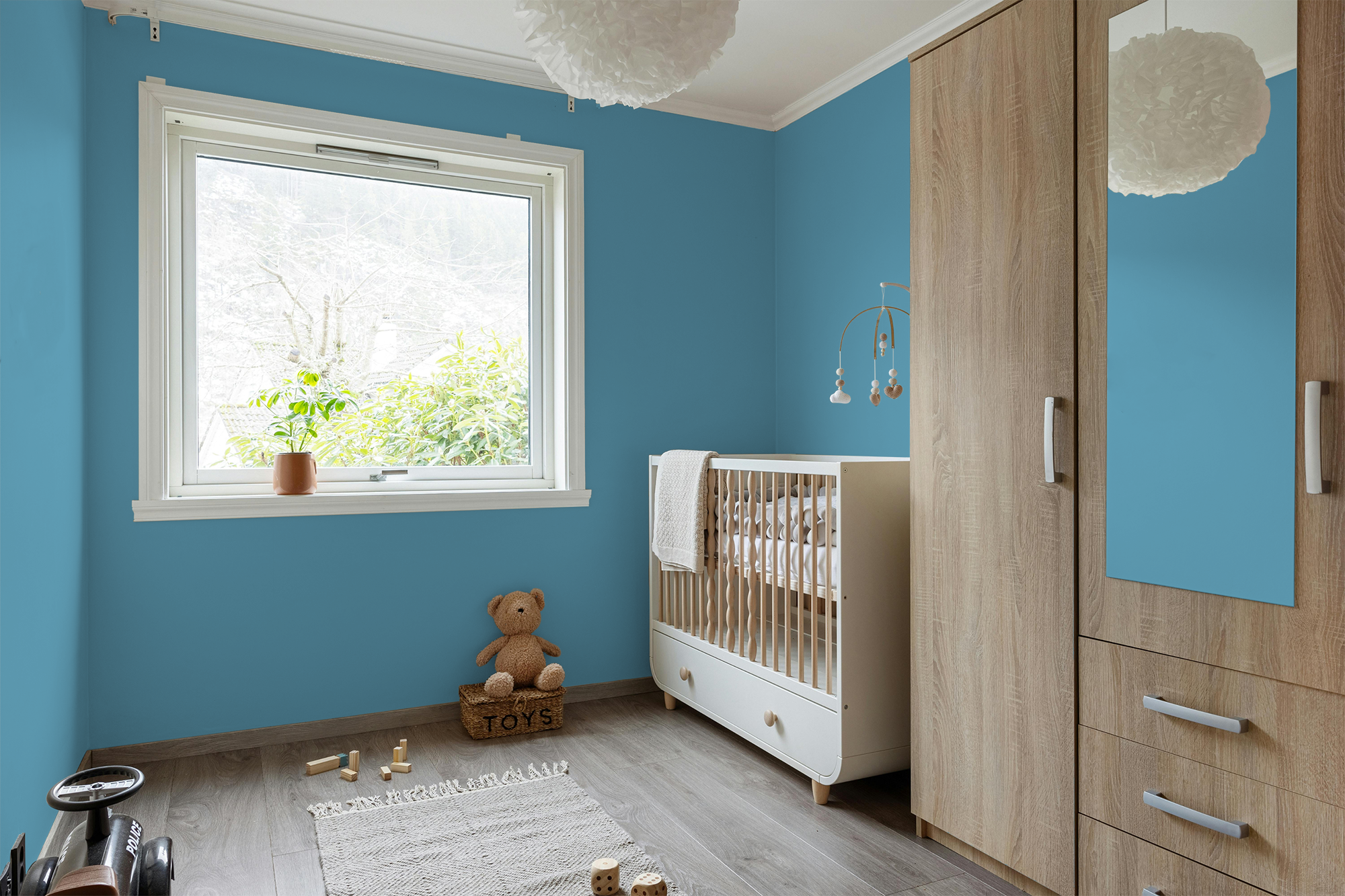 Céruléen - Peinture biosourcée murs et plafonds