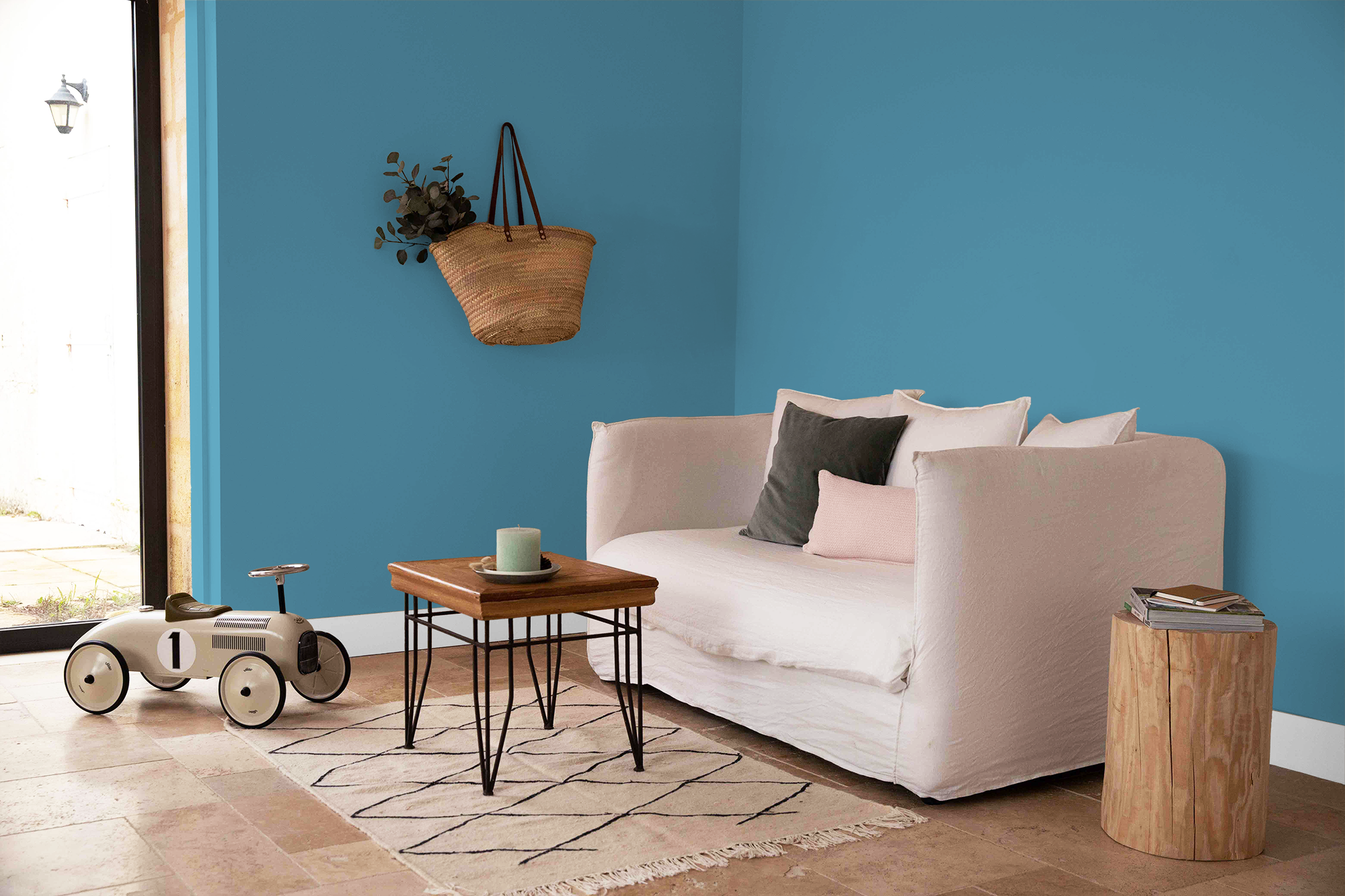 Céruléen - Peinture biosourcée murs et plafonds