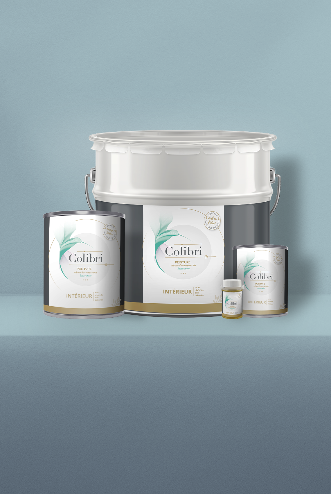 Agapanthe - Peinture biosourcée murs et plafonds