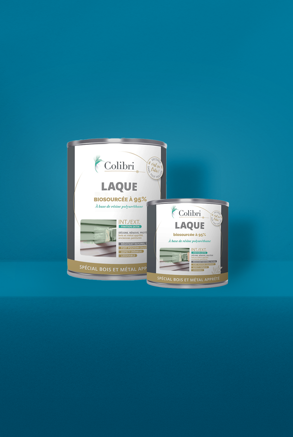 Agrion - Laque biosourcée bois et métal