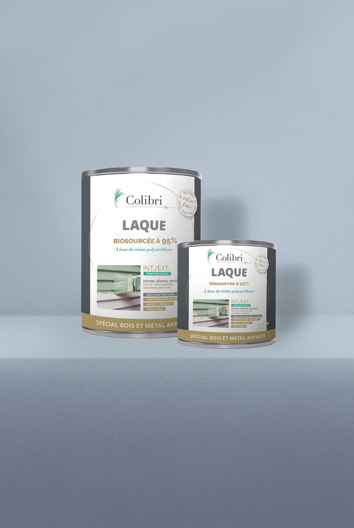 Alazado - Laque biosourcée bois et métal