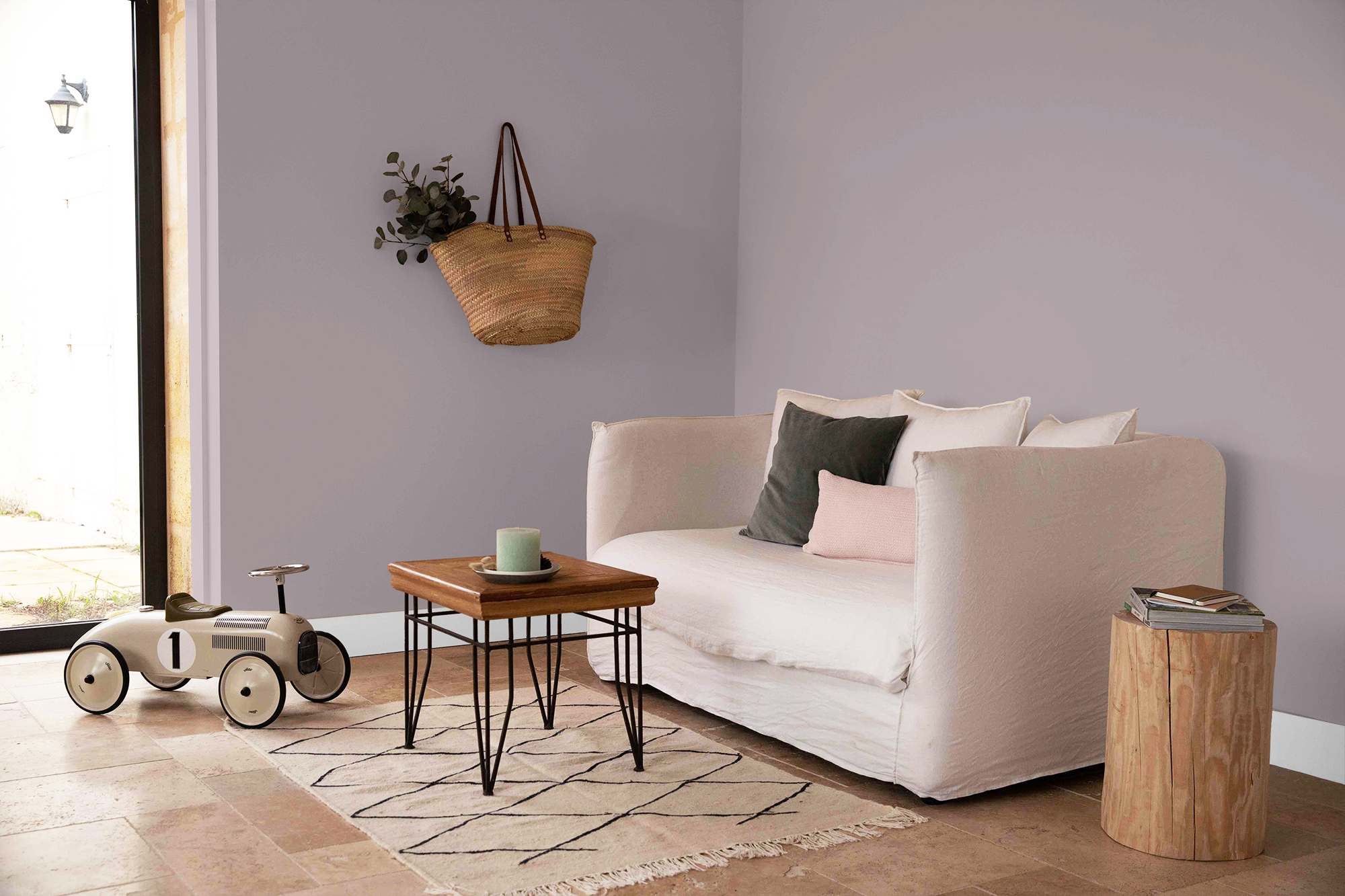 Malvacée - Peinture biosourcée murs et plafonds