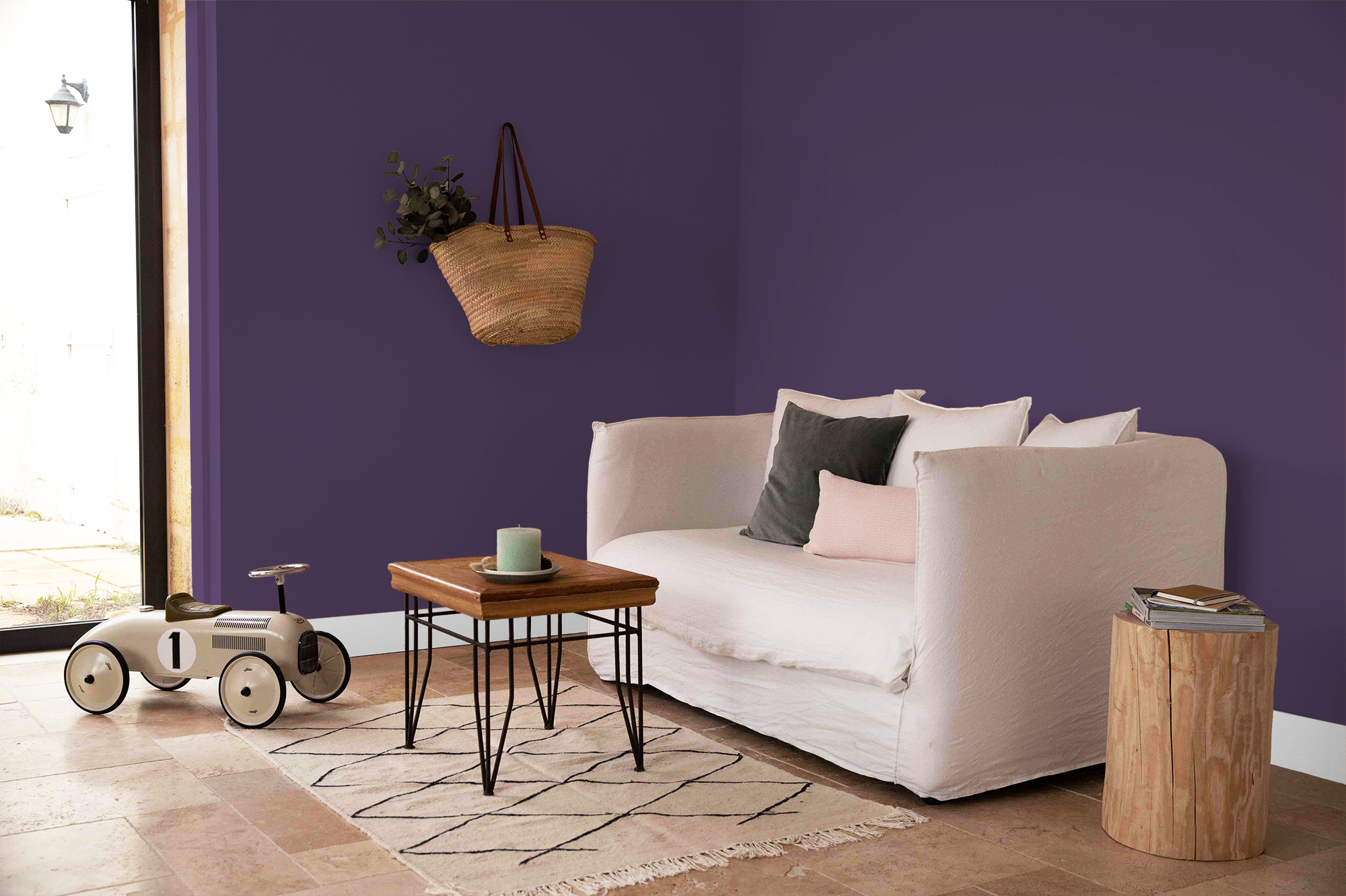 Violine - Peinture biosourcée murs et plafond