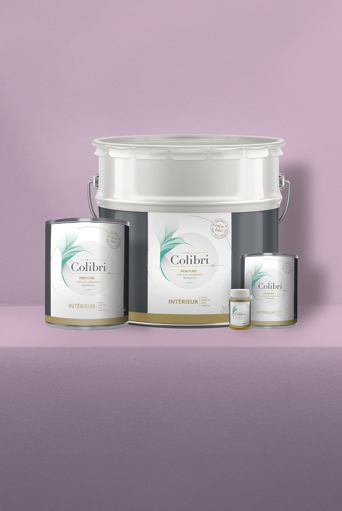 Aubade - Peinture biosourcée murs et plafonds