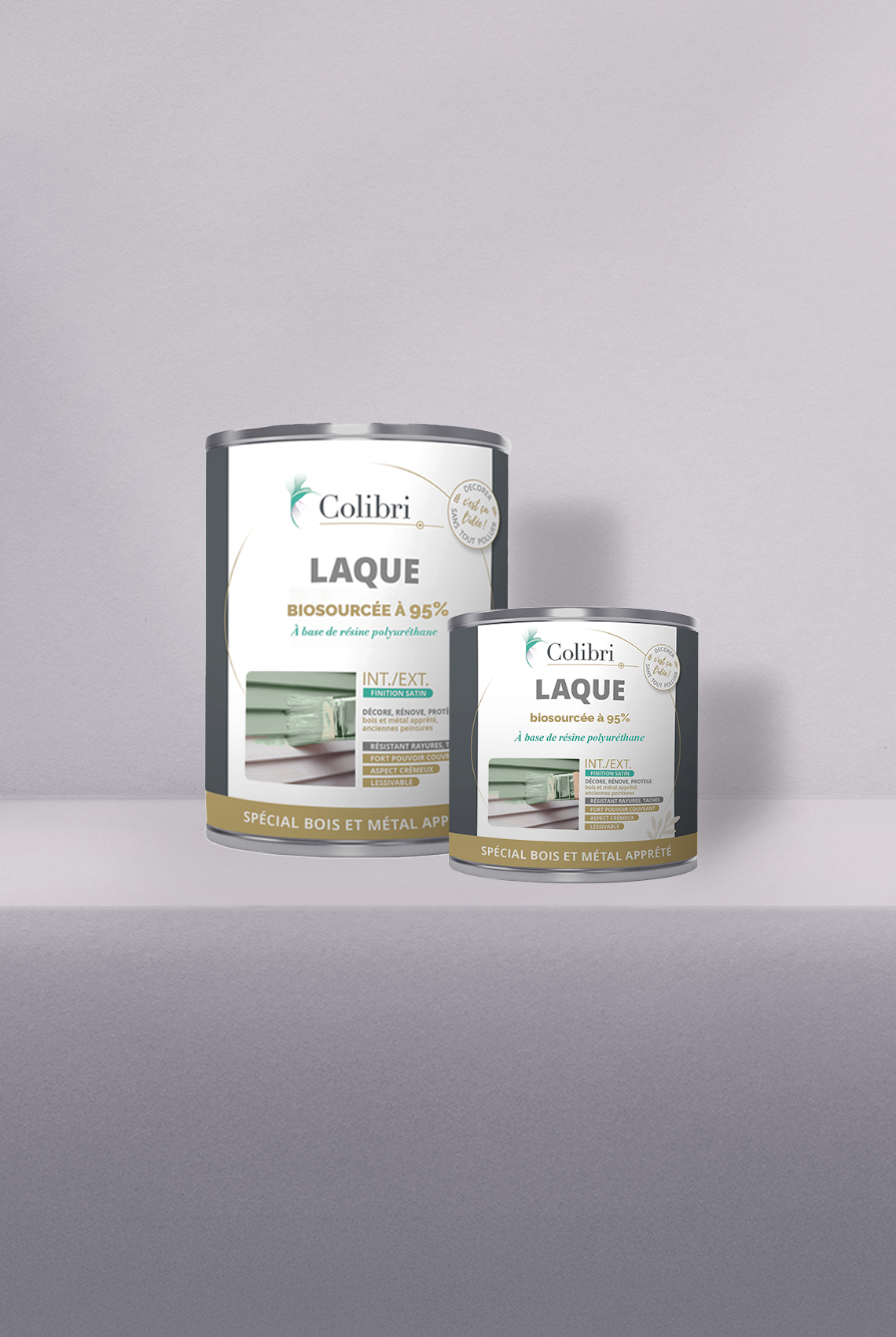 Repos - Laque biosourcée bois et métal