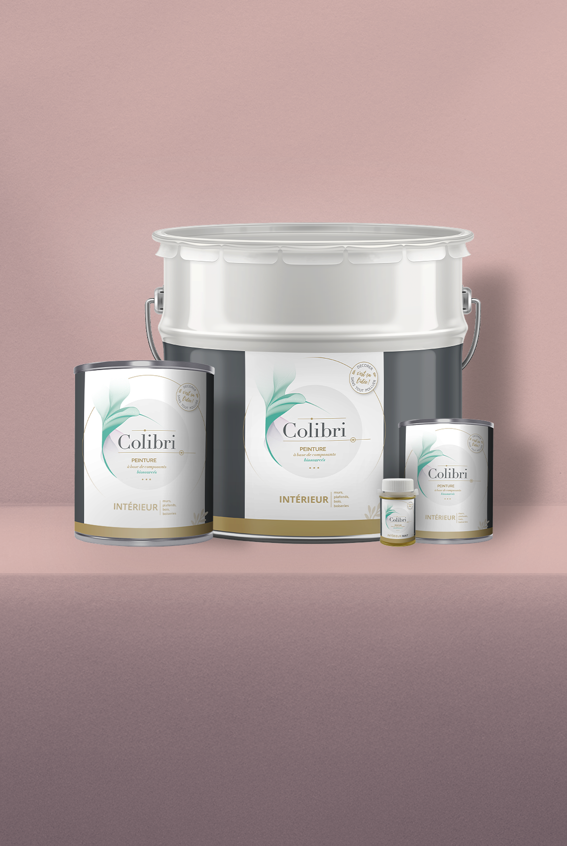 Rosado - Peinture biosourcée murs et plafonds