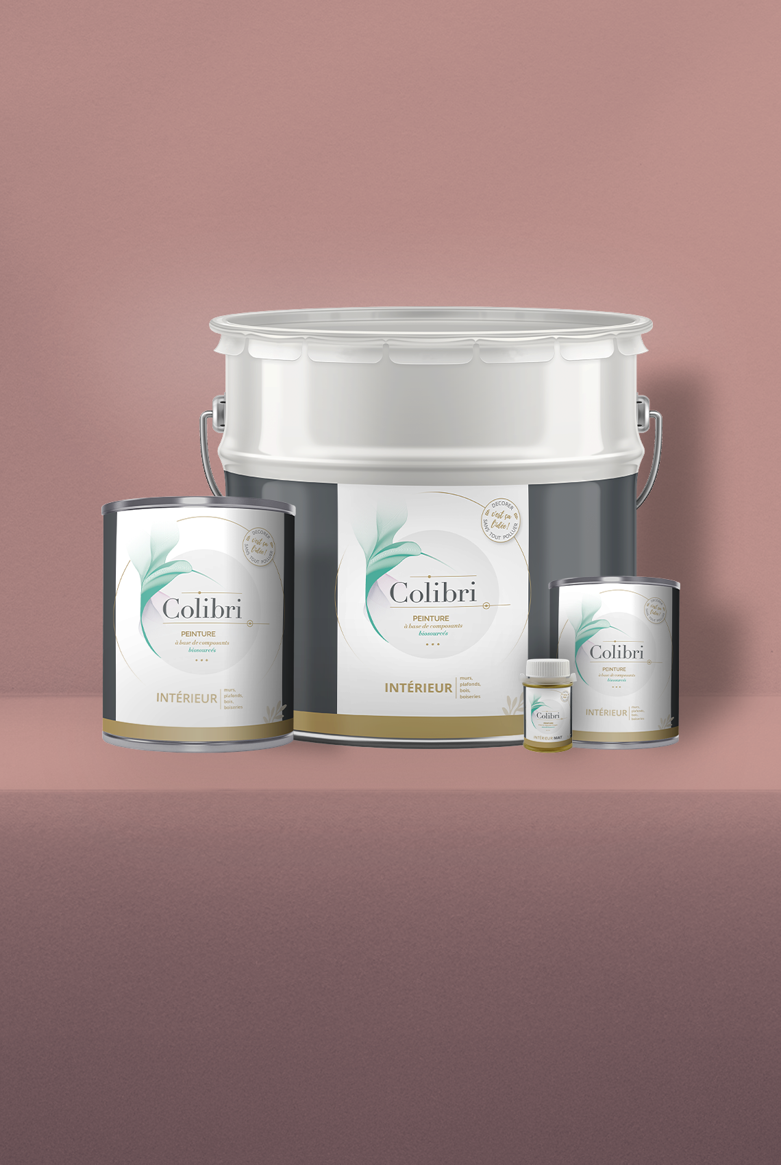 Blusher - Peinture biosourcée murs et plafonds