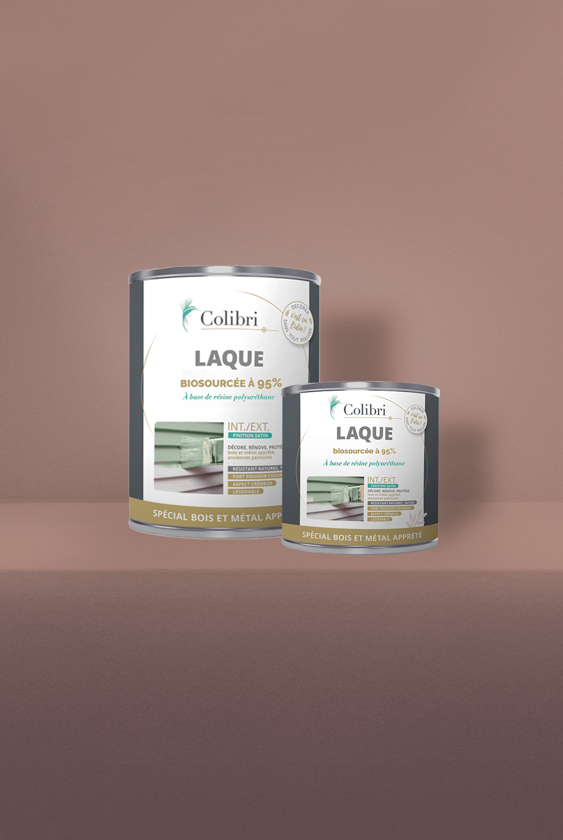 Grenaille - Laque biosourcée bois et métal