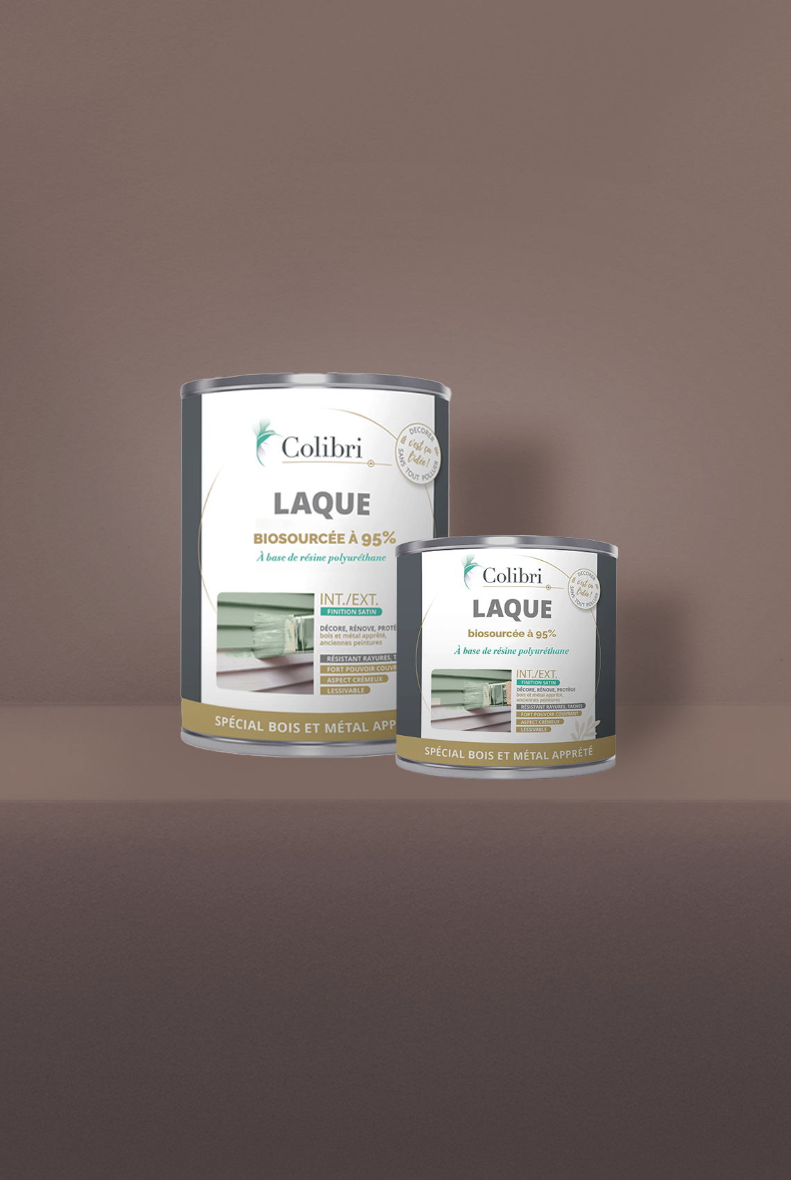 Caféier - Laque biosourcée bois et métal