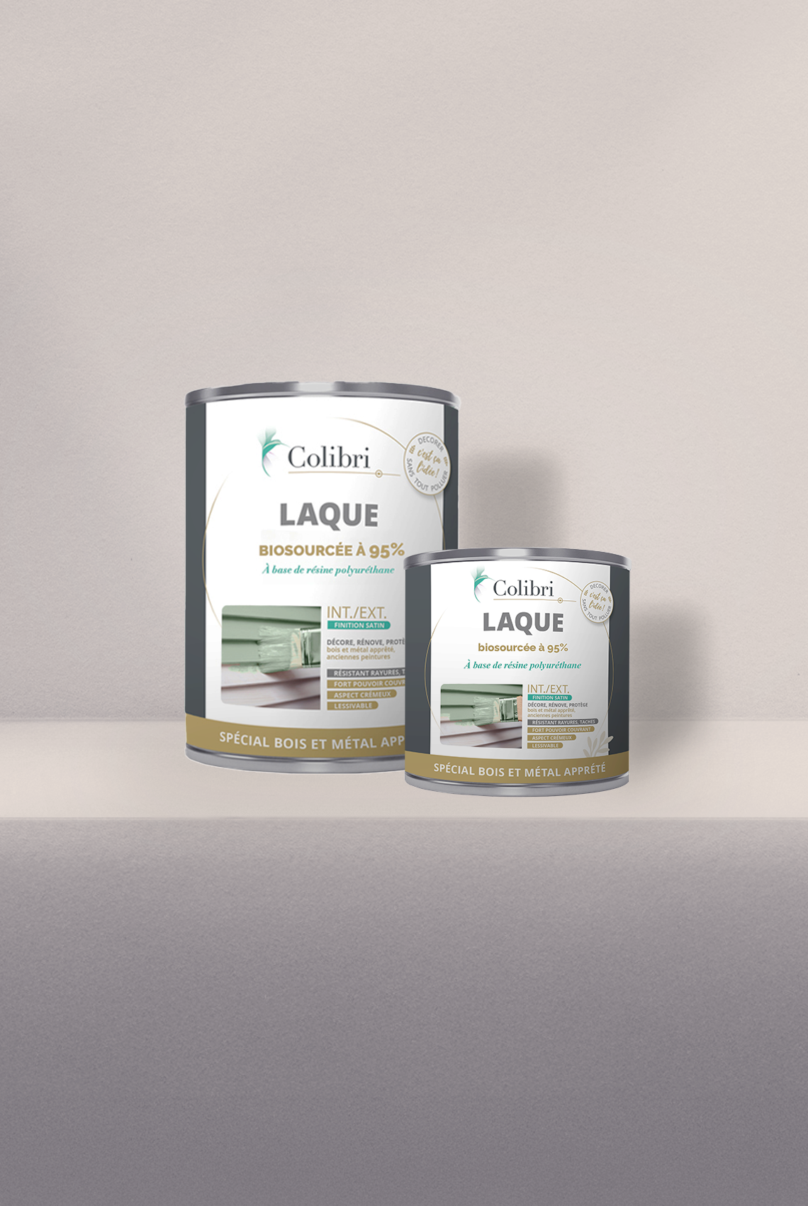 Patine - Laque biosourcée bois et métal