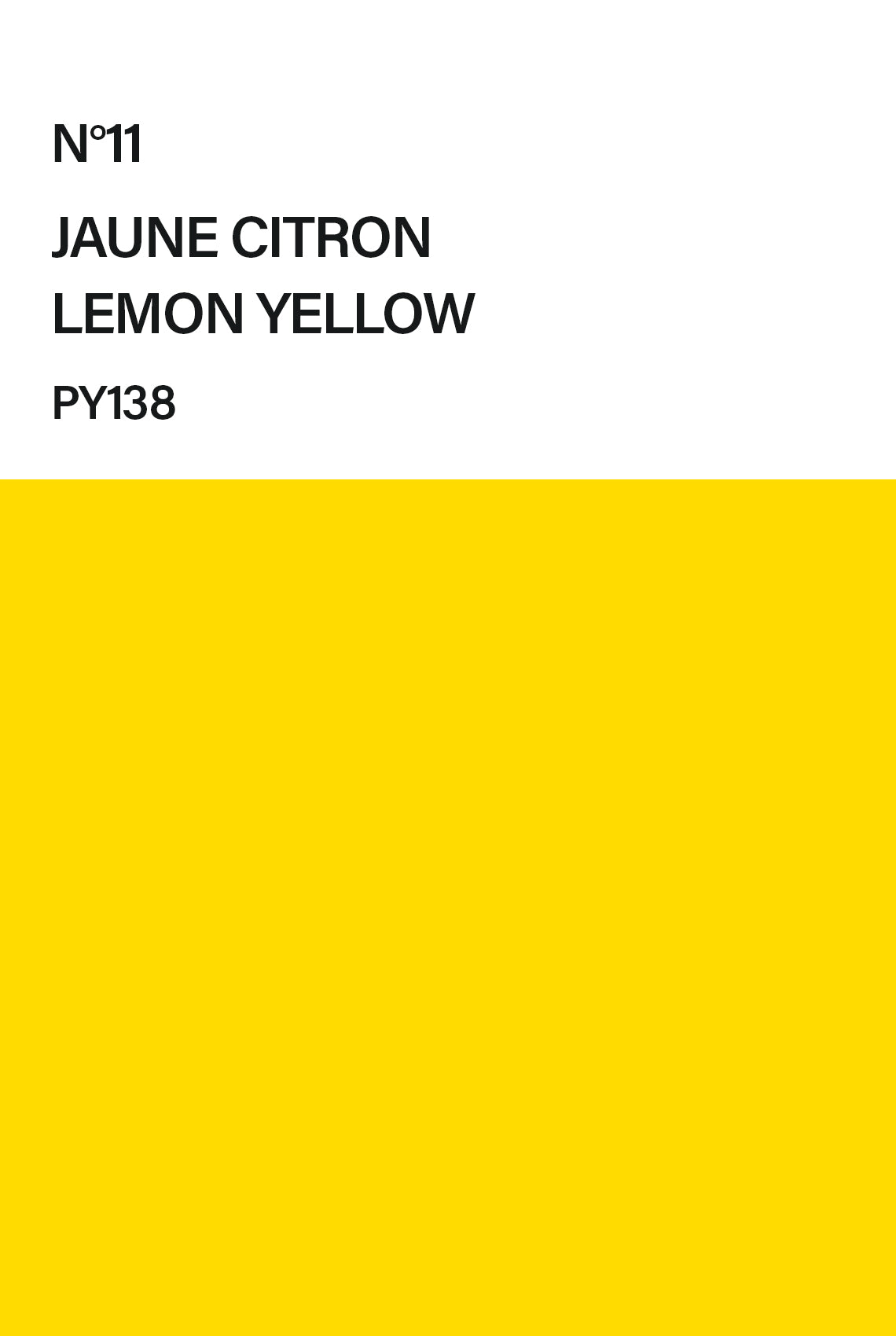 Jaune citron - Peinture extra-fine Primevère Lesson Studio