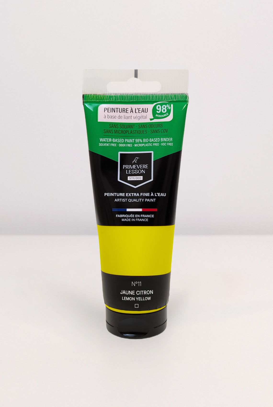 Jaune citron - Peinture extra-fine Primevère Lesson Studio