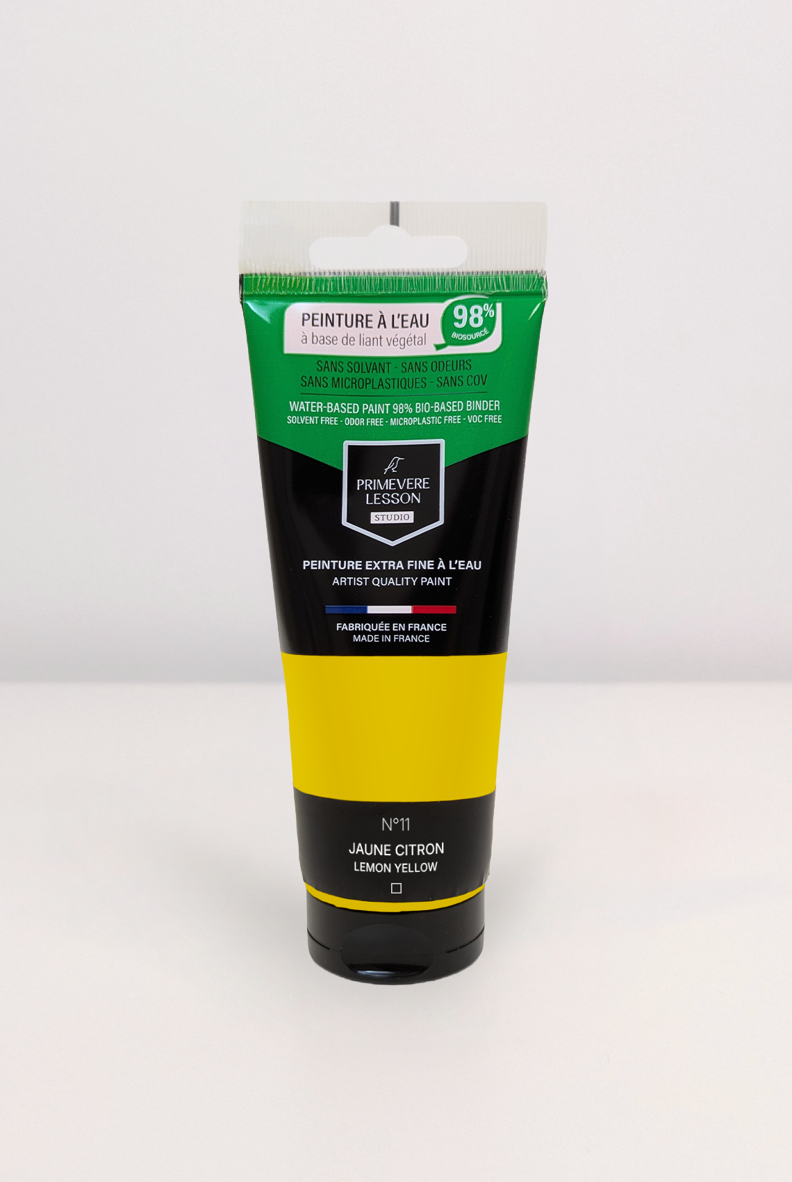 Jaune citron - Peinture extra-fine Primevère Lesson Studio