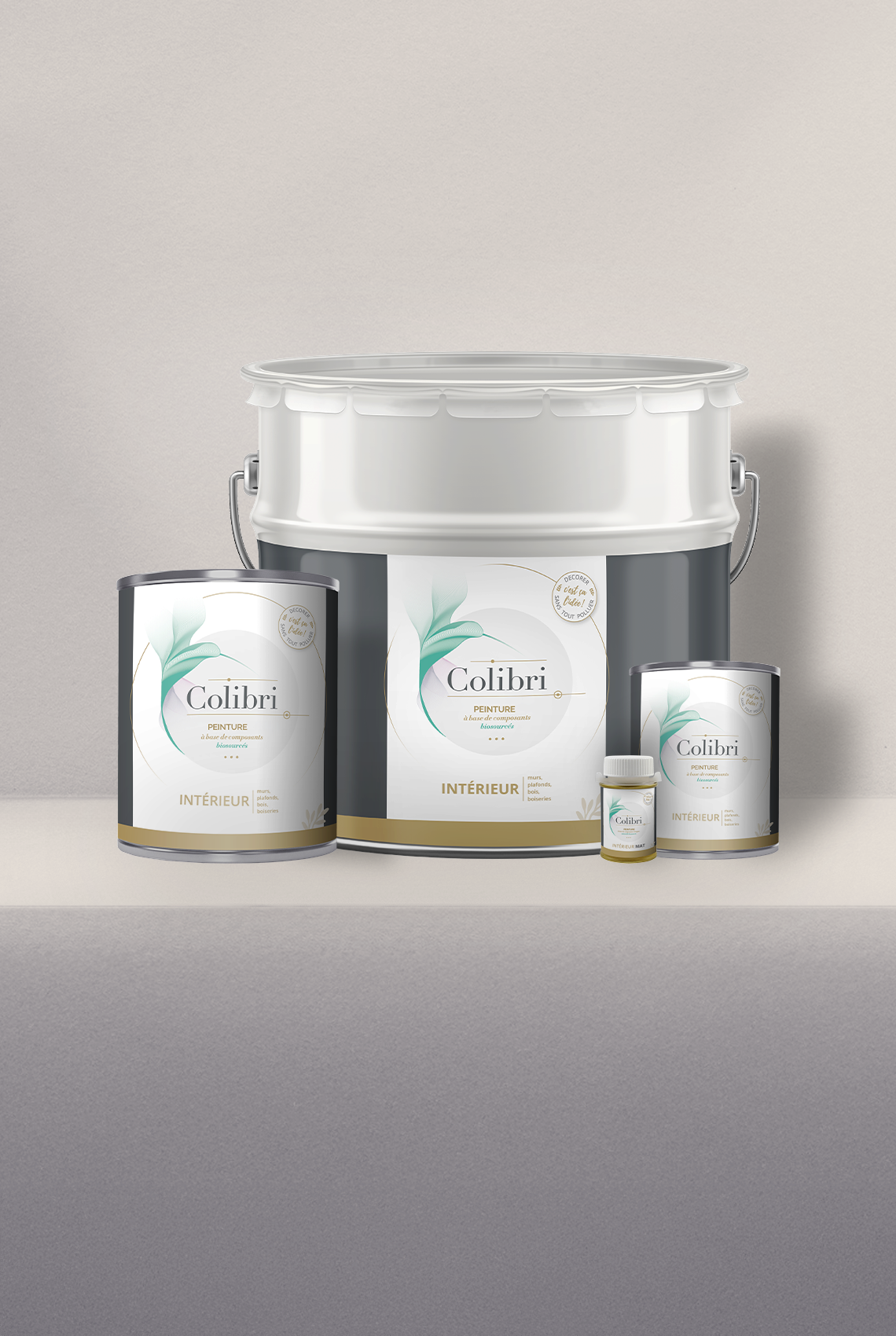 Opale - Peinture biosourcée murs et plafonds