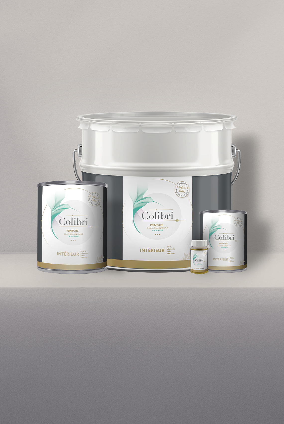 Silica - Peinture biosourcée murs et plafonds