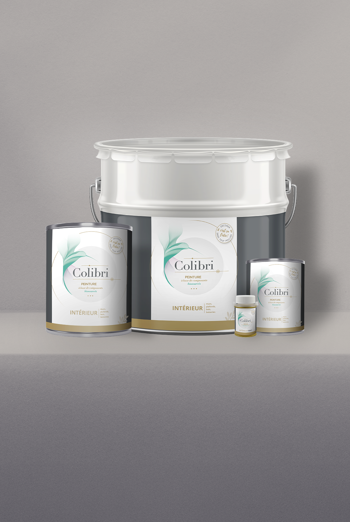 Granit - Peinture biosourcée murs et plafonds