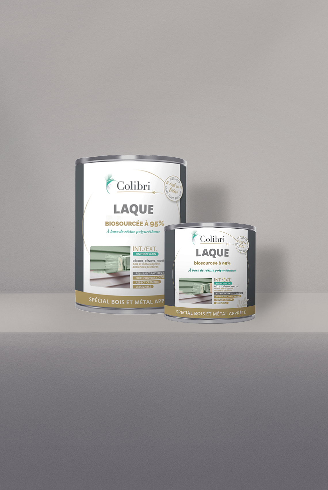Granit - Laque biosourcée bois et métal