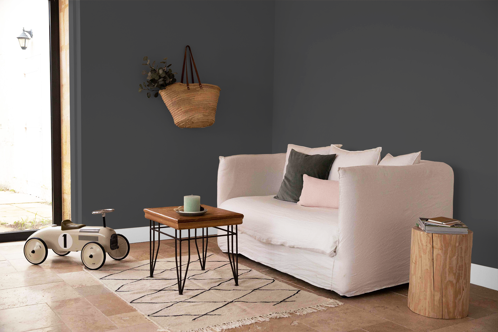 Basalte - Peinture biosourcée murs et plafonds