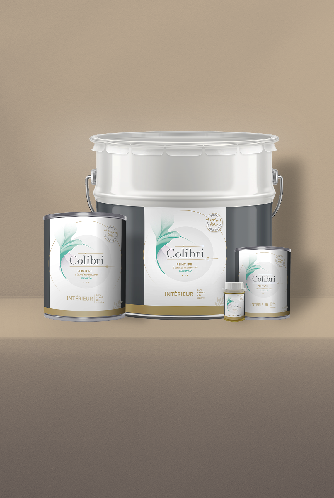 Savane - Peinture biosourcée murs et plafonds