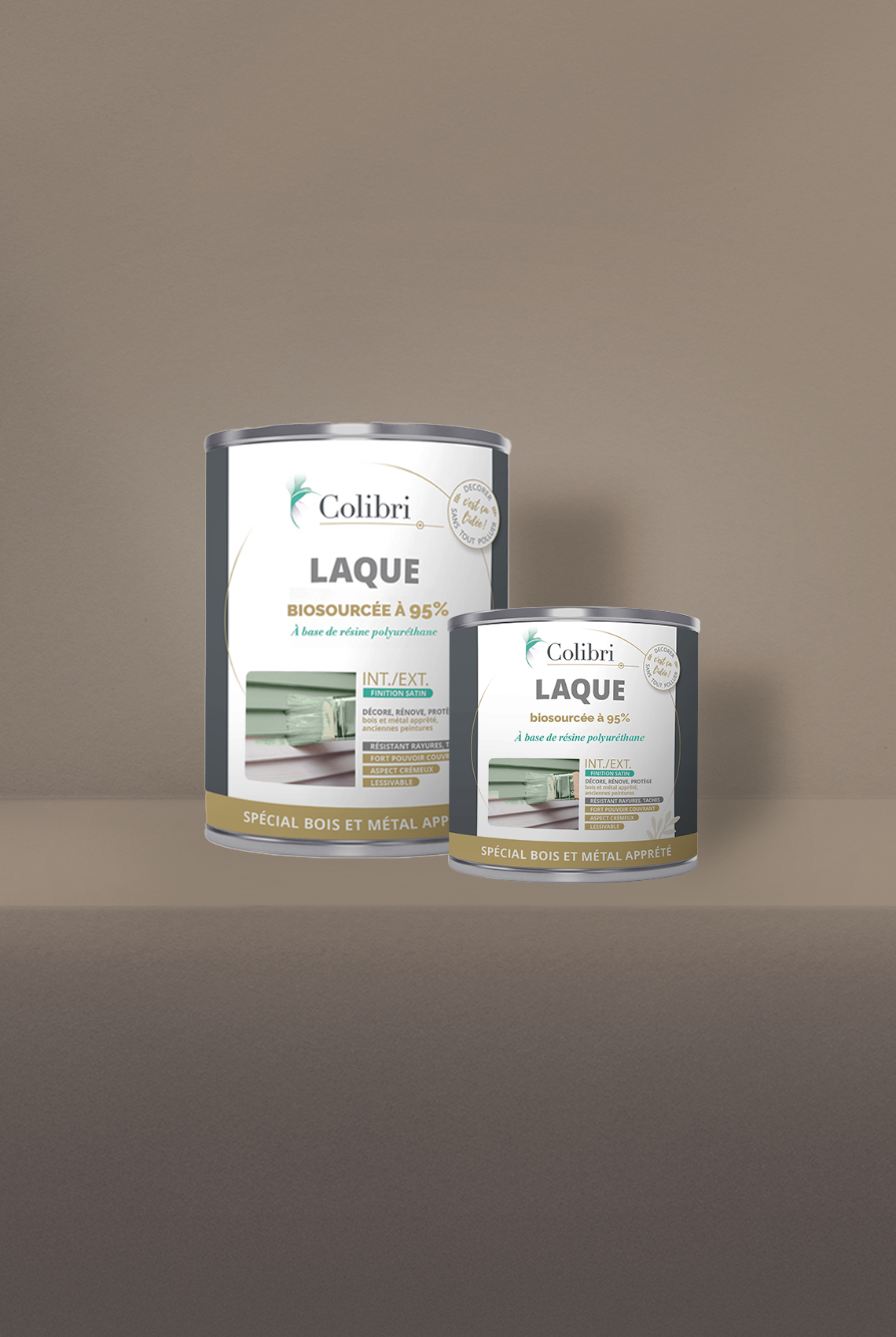 Maquis - Laque biosourcée bois et métal
