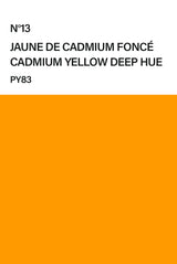 Jaune de Cadmium - Peinture extra-fine Primevère Lesson Studio