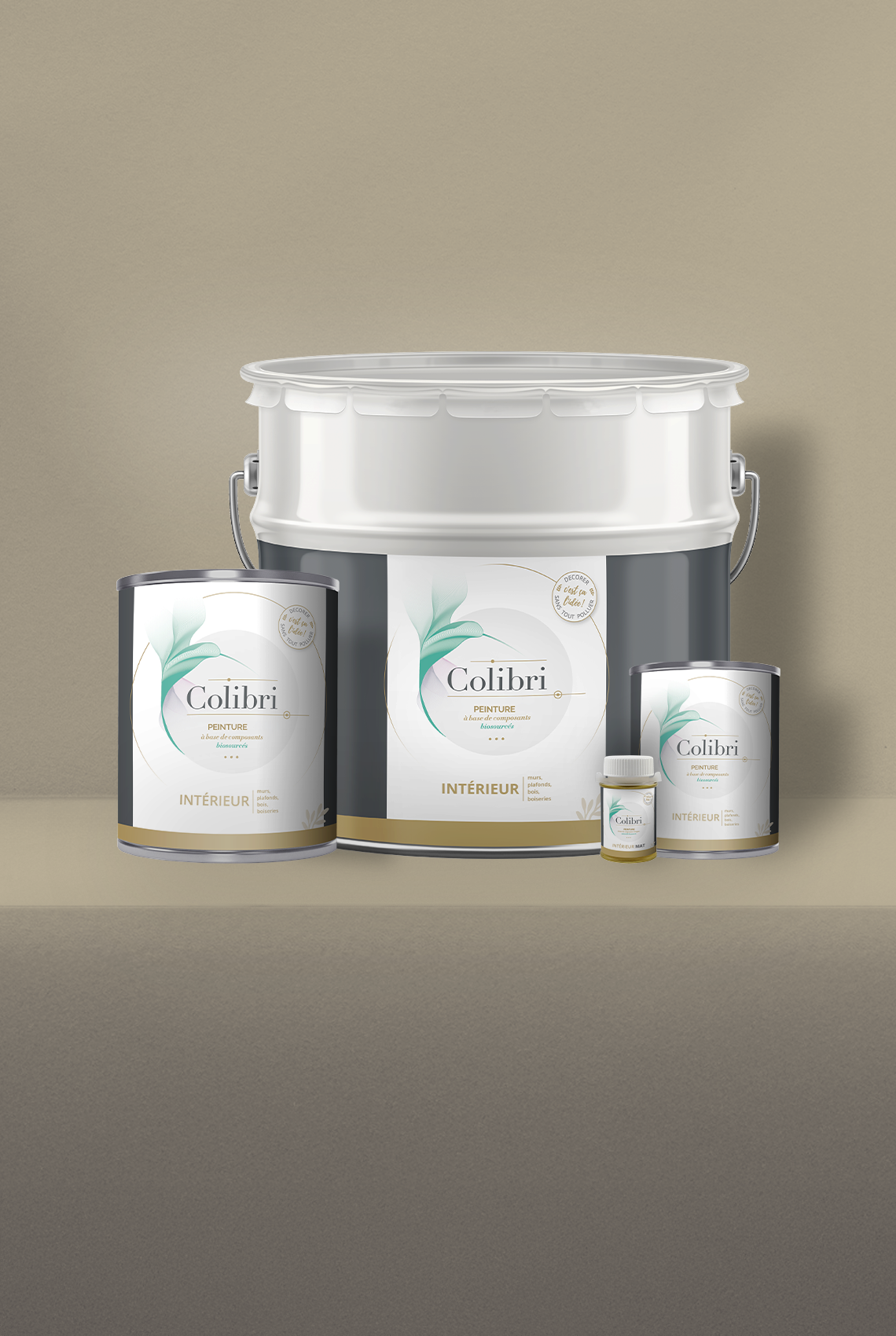 Castets - Peinture biosourcée murs et plafonds