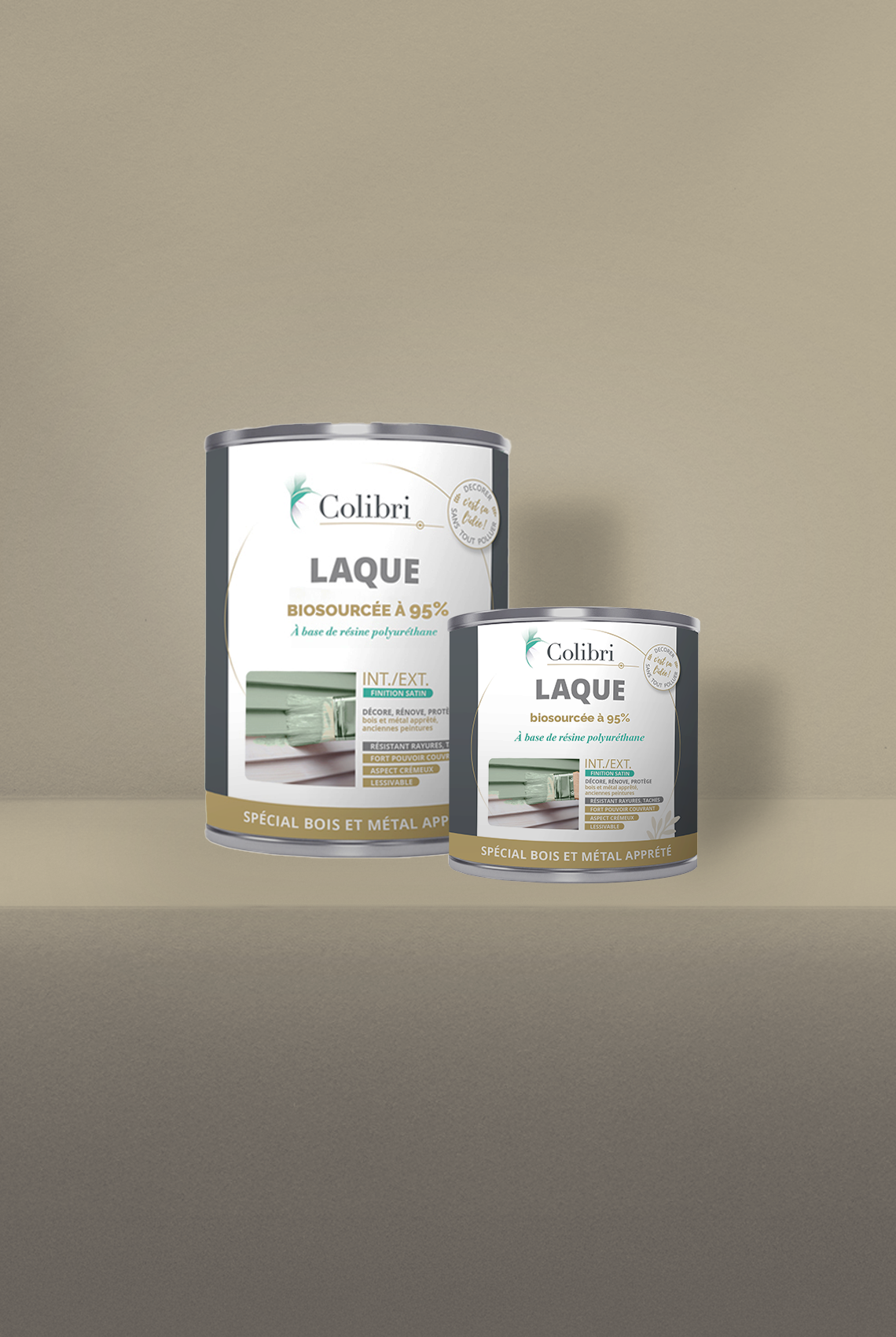 Castets - Laque biosourcée bois et métal