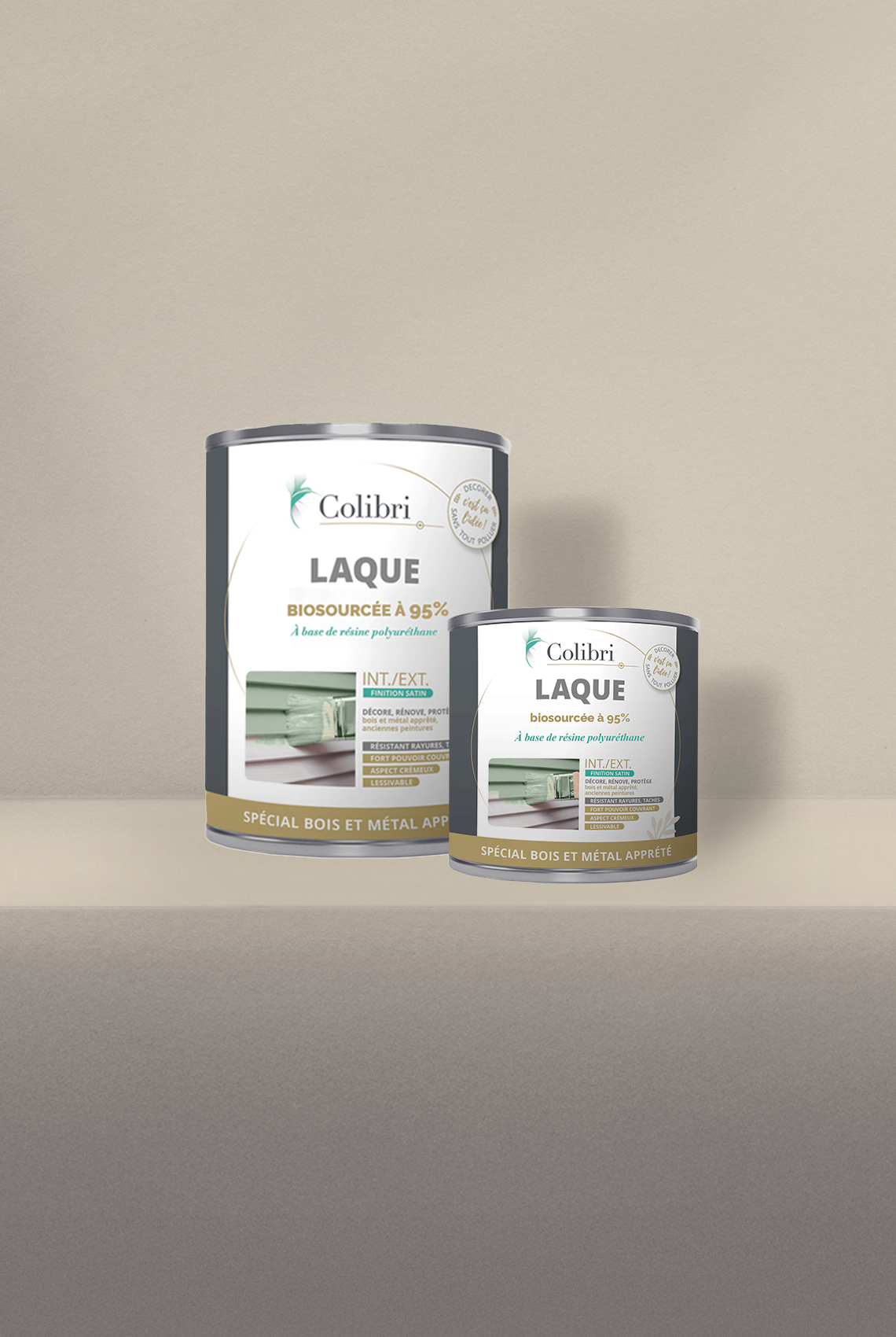 Malt - Laque biosourcée bois et métal