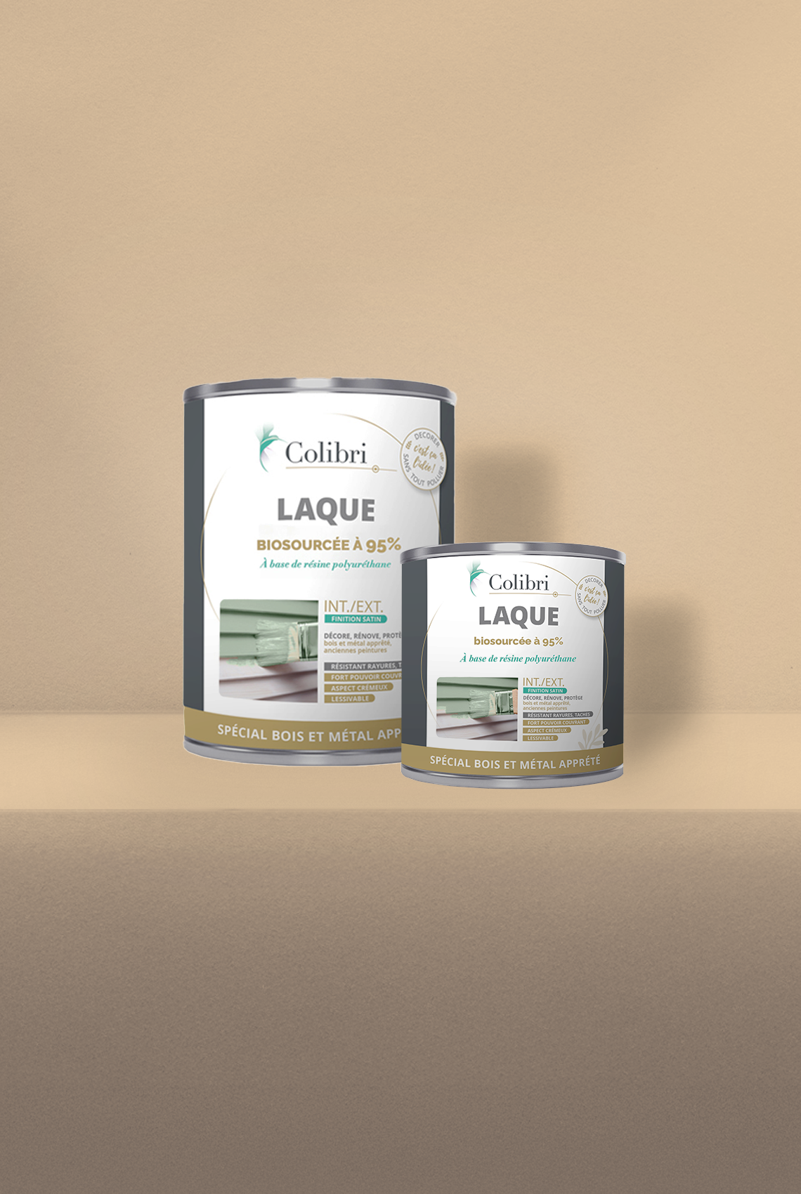 Seigle - Laque biosourcée bois et métal