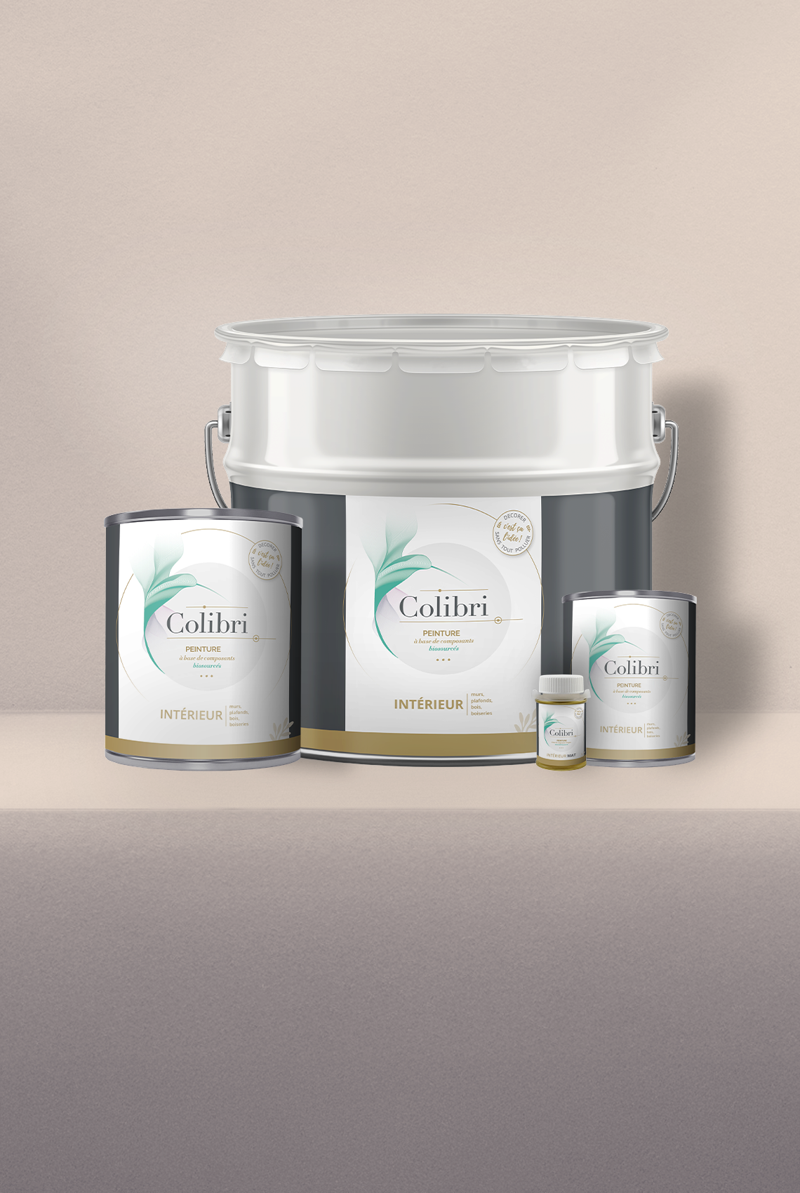 Majolique - Peinture biosourcée murs et plafonds