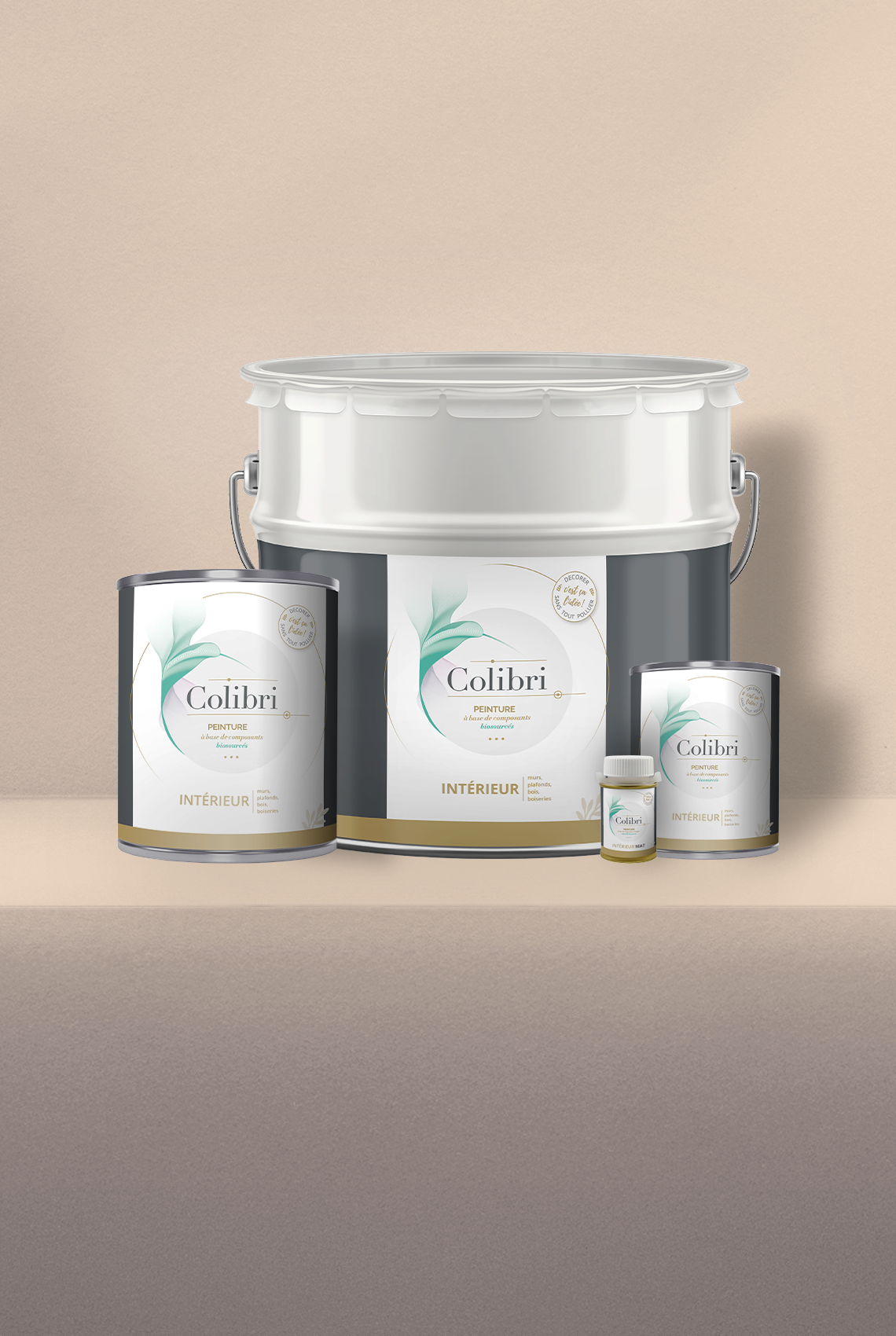 Gloine - Peinture biosourcée murs et plafonds