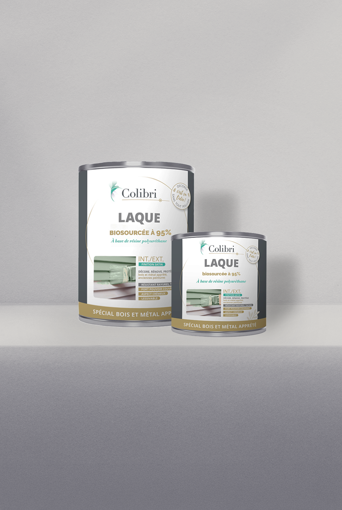 Alun - Laque biosourcée bois et métal