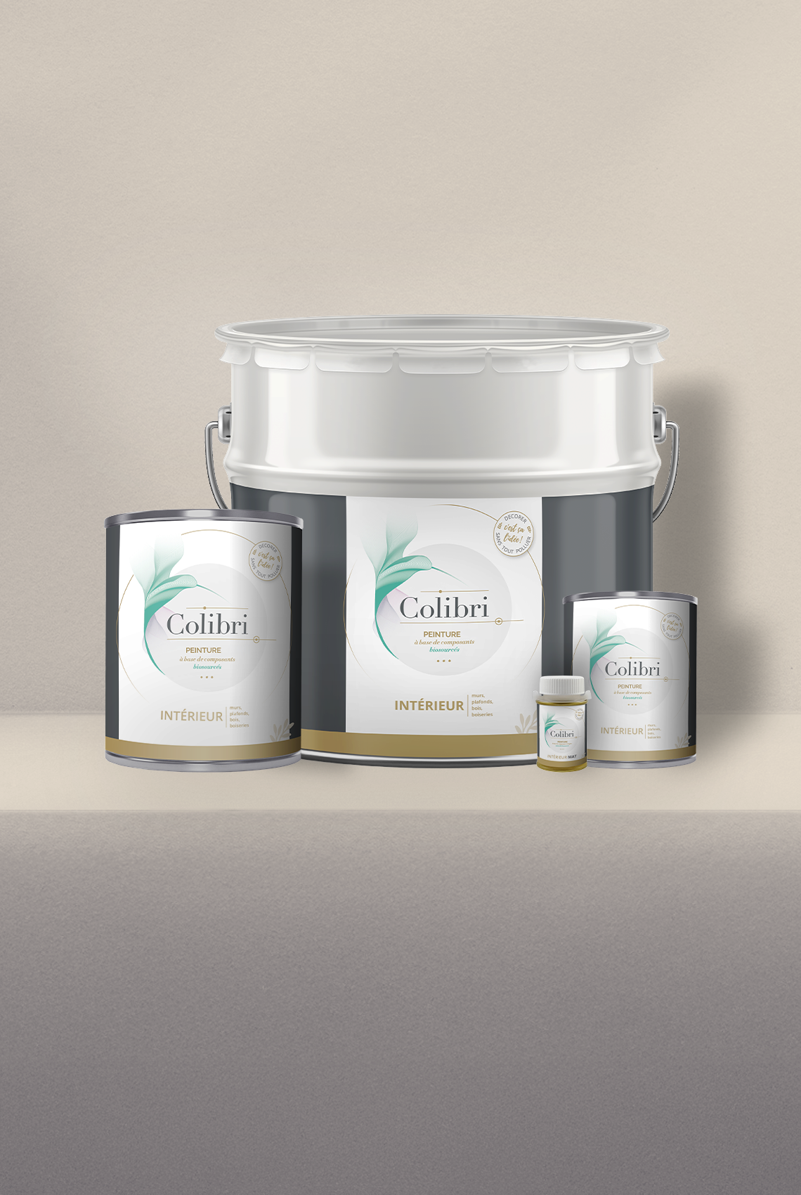 Cauri - Peinture biosourcée murs et plafonds